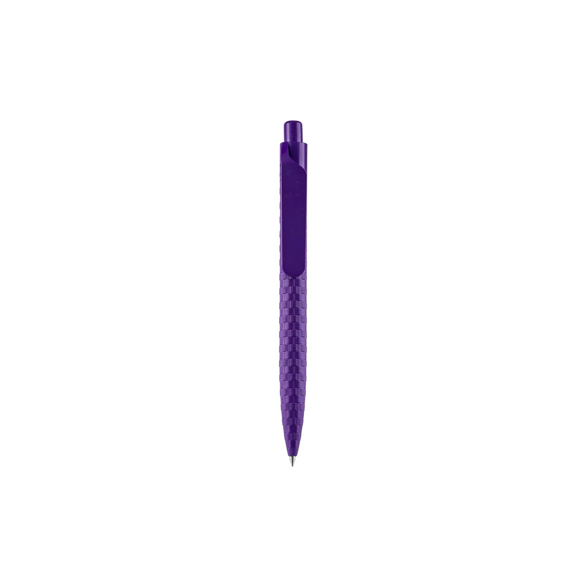 Eco-Friendly Wheat Straw Gel Pen with speckled finish, wide flat clip and click button
