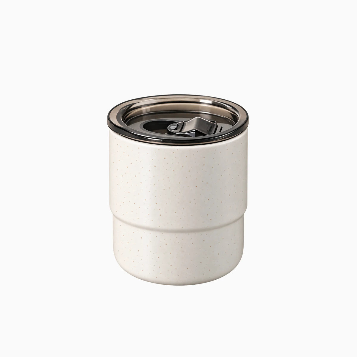 Off-white recycled coffee grounds everyday tumbler, for daily desk coffee, by Wumble Merch Australia
