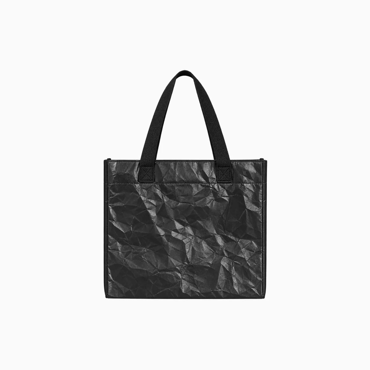 Black Tyvek work bag with snap closure for custom branded welcome kits by Wumble Merch Australia