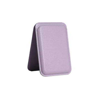 3-Card PU Leather MagSafe Wallet Stand