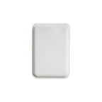 ustom branded PU leather MagSafe wallet stand in burgundy with card slot in white, bulk corporate tech accessories Australia by Wumble Merch