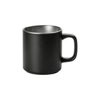 Custom branded 350ml stainless steel camp mug in white with handle, bulk corporate drinkware Australia by Wumble