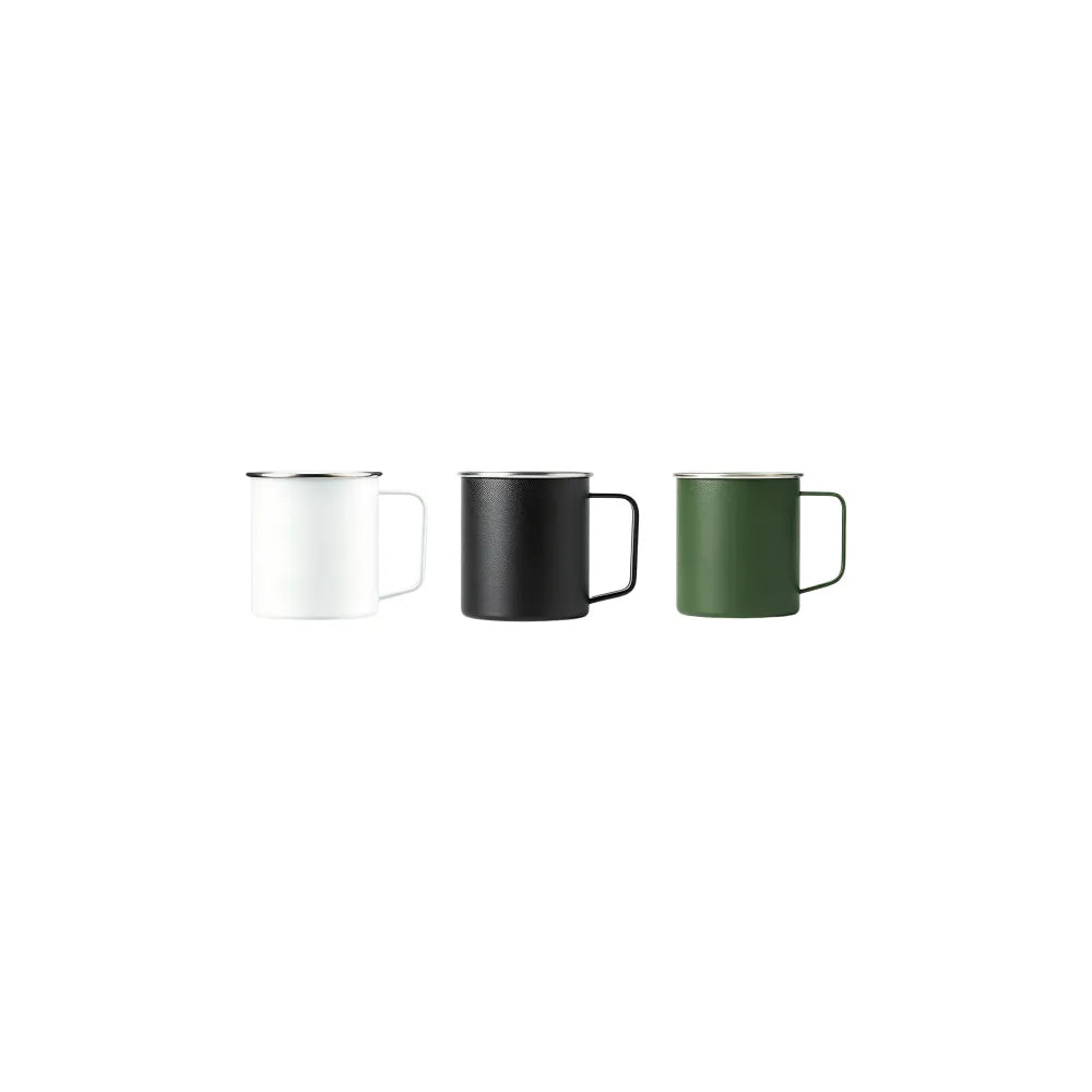 300ml Single Wall Stainless Steel Camp Mug