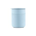 Custom branded 360ml ceramic coffee cup with silicone lid in moss green, bulk corporate drinkware Australia by Wumble