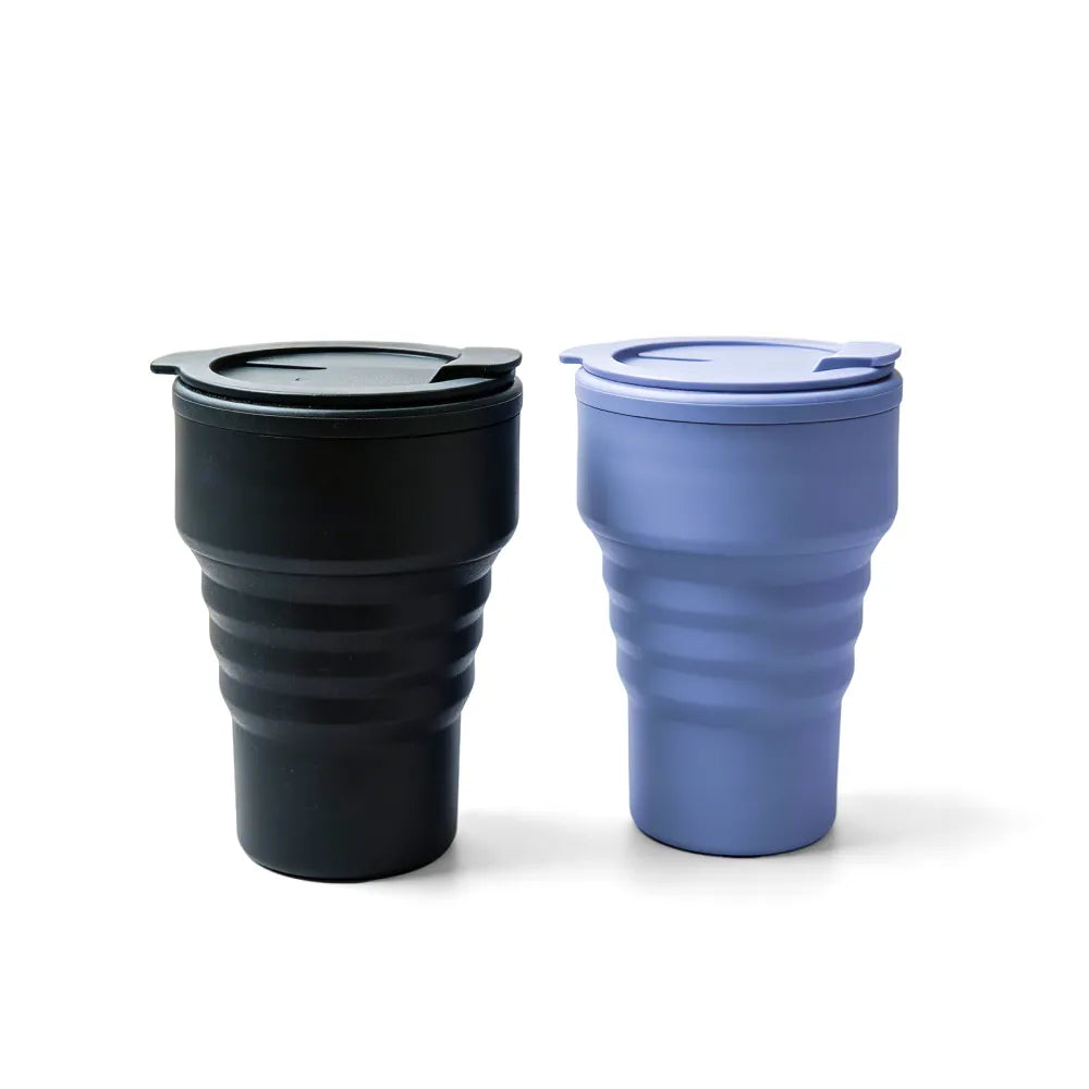 375ml Outdoor Collapsible Silicone Tumbler