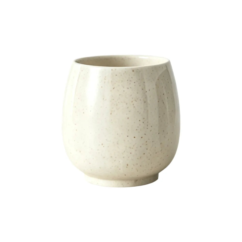 Off-white recycled coffee grounds aroma coffee cup, for specialty coffee retail, by Wumble Merch Australia