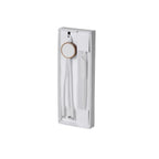 White Bamboo Tech Cable and Pen Kit with charging cable and organiser ring by Wumble Merch Australia