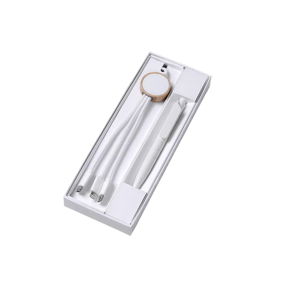Bamboo Tech Cable and Pen Kit