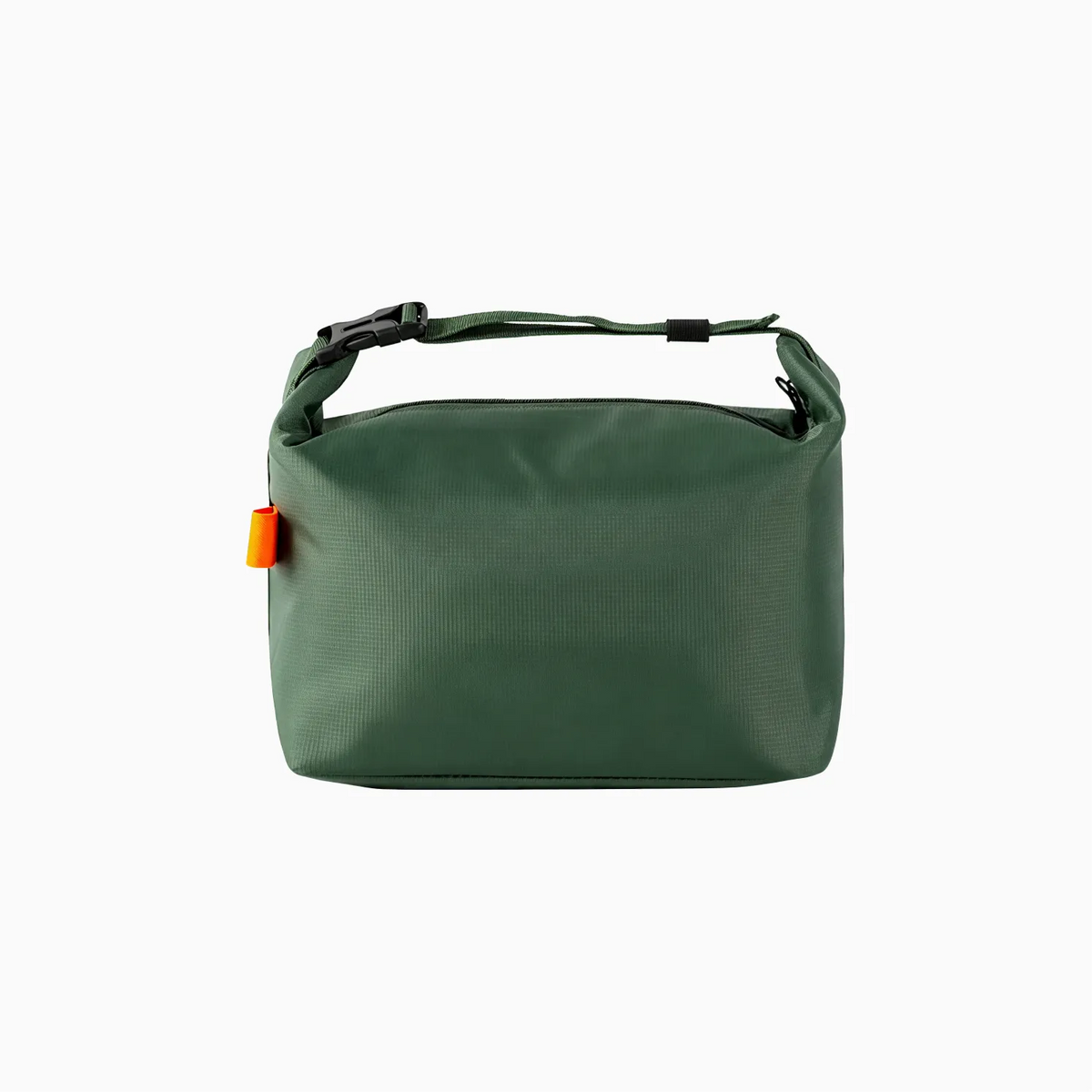 Custom branded olive green buckle lunch bag in oxford fabric for employee welcome kit Australia