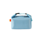 Custom branded sky blue buckle lunch bag in oxford fabric for employee welcome kit Australia