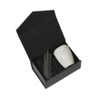 Day One Coffee and Pen Kit Starter with pen sleeve and white coffee grounds mug by Wumble Merch Australia