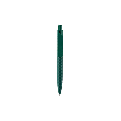 Eco-Friendly Wheat Straw Gel Pen with speckled finish, wide flat clip and click button