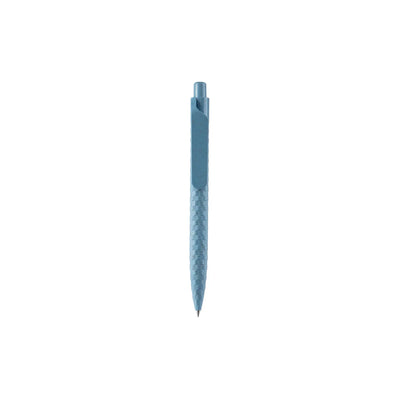 Eco-Friendly Wheat Straw Gel Pen with speckled finish, wide flat clip and click button