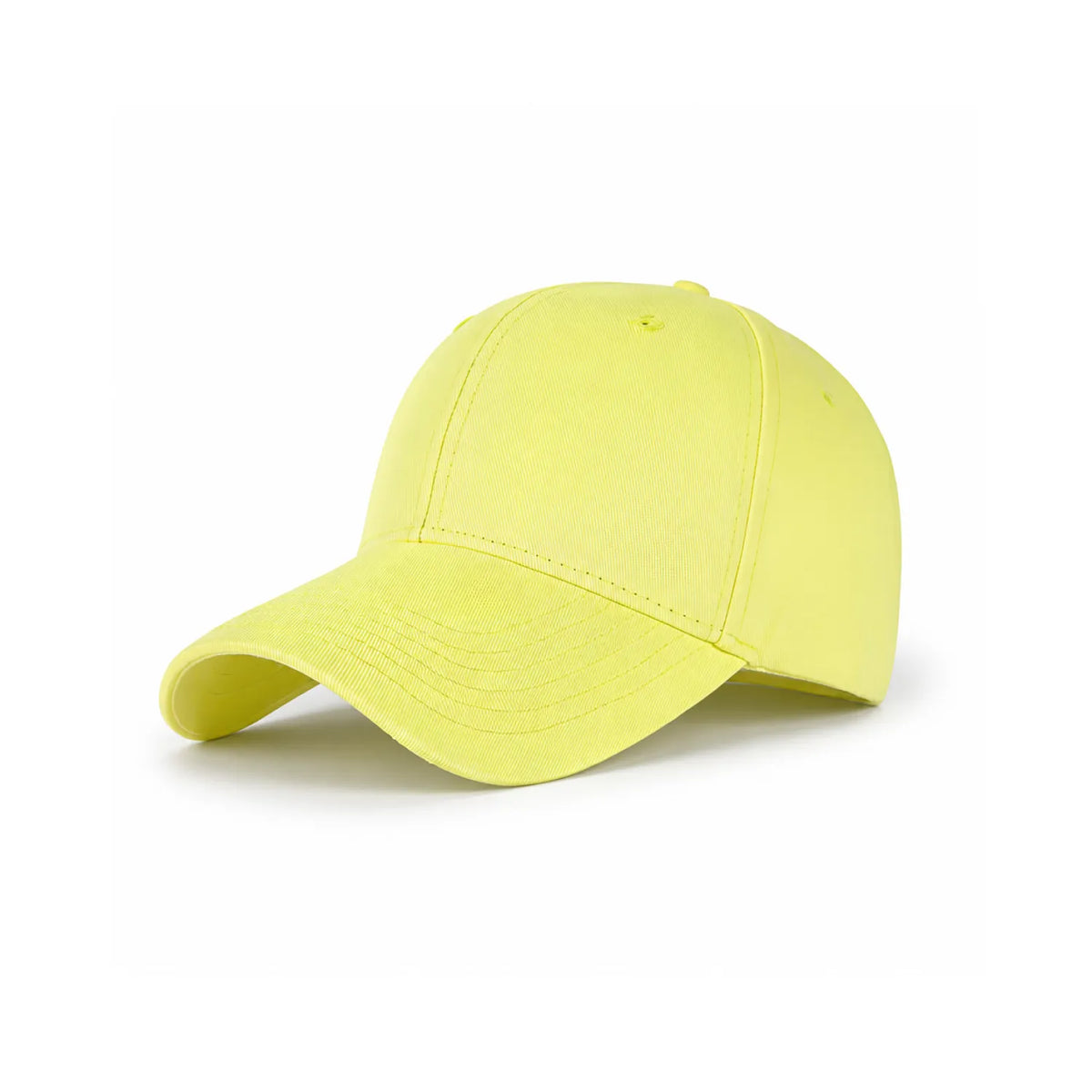 A bright pear green embroidered cotton  shown from a three-quarter angle on a clean white background.