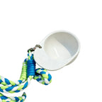 Off-white hat-shaped recycled coffee grounds tasting cup, for outdoor coffee events, by Wumble Merch Australia