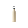 Cream white PLA bottle-style travel bottle, for outdoor events and sports merchandise, by Wumble Merch Australia