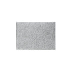 Custom branded recycled RPET felt laptop sleeve with elastic strap, sustainable bulk merch Australia by Wumble