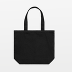 Custom printed 320gsm cotton canvas shoulder tote bag with reinforced straps, bulk corporate bag Australia by Wumble Merch