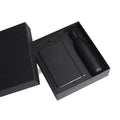 Black A5 Tyvek notebook and insulated bottle executive gift kit by Wumble Merch Australia